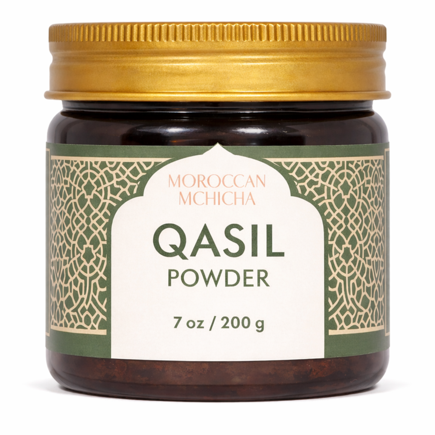 Qasil Powder, 7 oz / 200 g – 100% Pure Zizyphus Jujuba Leaf for Face, Body, Hair & Scalp Care – Plant-Based Beauty Mask Powder, Poudre de Qasil